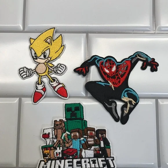Minecraft Embroidered Iron on Patch Set - Picture 7 of 7